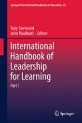 book International Handbook of Leadership for Learning