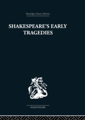 book Shakespeares early tragedies