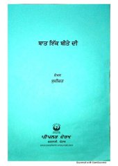 book ਬਾਤ ਇੱਕ ਬੀਤੇ ਦੀ