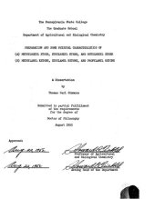 book PREPARATION AND SOME PHYSICAL CHARACTERISTICS OF (A) METHYLHEXYL ETHER, ETHYLHEXYL ETHER, AND BUTYLHEXYL ETHER. (B) METHYLAMYL KETONE, ETHYLAMYL KETONE, AND PROPYLAMYL KETONE