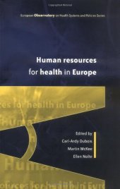 book Human Resources for Health in Europe