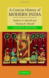 book A Concise History of Modern India