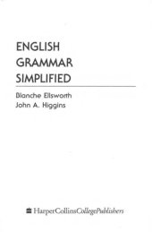 book English Grammar Simplified