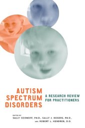 book Autism Spectrum Disorders: A Research Review for Practitioners