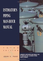 book Estimator's electrical man-hour manual