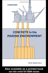 book Concrete in the Marine Environment