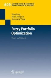 book Fuzzy Portfolio Optimization: Theory and Methods