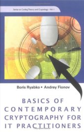 book Basics of Contemporary Cryptography for IT Practitioners