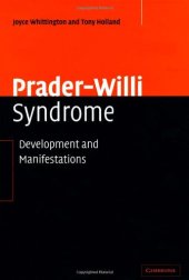 book Prader-Willi Syndrome: Development and Manifestations