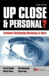 book Up Close & Personal?: Customer Relationship Marketing at Work