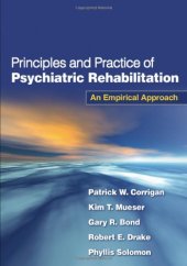 book Principles and Practice of Psychiatric Rehabilitation: An Empirical Approach