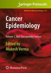 book Cancer Epidemiology