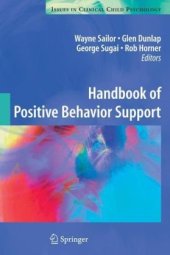 book Handbook of Positive Behavior Support