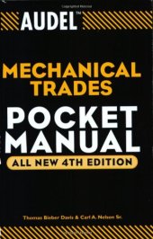 book Audel Mechanical Trades Pocket Manual