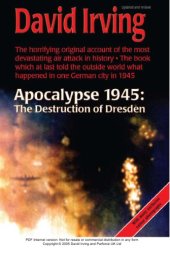 book Apocalypse 1945: The Destruction of Dresden