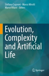 book Evolution, Complexity and Artificial Life