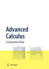 book Advanced calculus: a geometric view