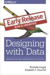 book Designing with data: improving the user experience with A/B testing