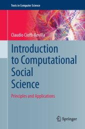 book Introduction to Computational Social Science Principles and Applications