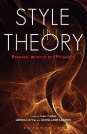 book Style in theory: between literature and philosophy