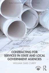 book Contracting for Services in State and Local Government Agencies