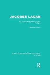 book Jacques Lacan: an annotated bibliography