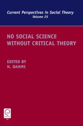 book No social science without critical theory