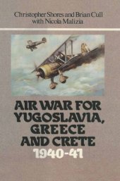 book Air war for Yugoslavia, Greece, and Crete, 1940-41