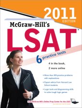 book McGraw-Hill's LSAT, 2011 Edition