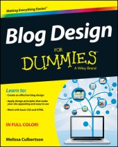 book Blog Design For Dummies