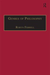 book Genres of Philosophy