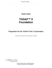 book TOGAF Version 9: Manual