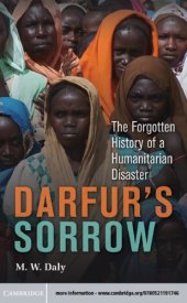 book Darfur's sorrow: the forgotten history of a humanitarian disaster