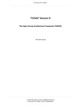 book TOGAF Version 9: Manual