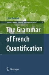 book The Grammar of French Quantification