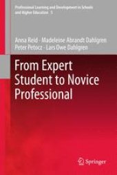 book From Expert Student to Novice Professional