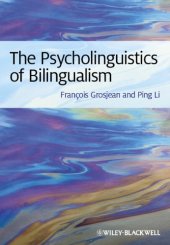 book The psycholinguistics of bilingualism