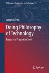 book Doing Philosophy of Technology: Essays in a Pragmatist Spirit