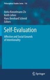 book Self-Evaluation: Affective and Social Grounds of Intentionality