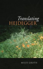 book Translating Heidegger