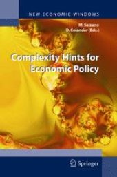 book Complexity Hints for Economic Policy