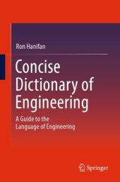 book Concise dictionary of engineering: a guide to the language of engineering