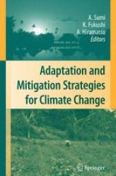 book Adaptation and Mitigation Strategies for Climate Change