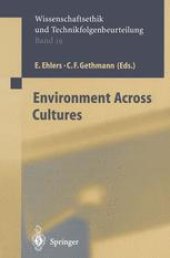 book Environment across Cultures