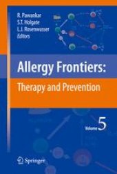 book Allergy Frontiers: Therapy and Prevention