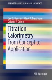 book Titration Calorimetry: From Concept to Application