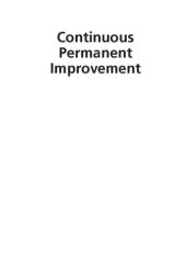 book Continuous permanent improvement