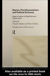 book Keynes, post-Keynesianism and political economy
