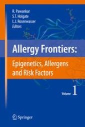 book Allergy Frontiers: Epigenetics, Allergens and Risk Factors