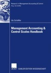 book Management Accounting & Control Scales Handbook